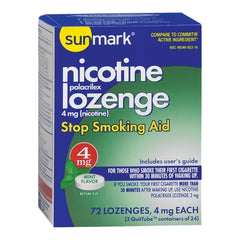 Stop Smoking Aid sunmark® 4 mg Strength Lozenge