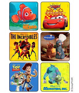 Medibadge Disney® 75 per Unit Best of Pixar Sticker
