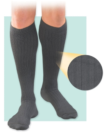 BSN Medical Compression Socks JOBST® Activa Knee High Large Black Closed Toe