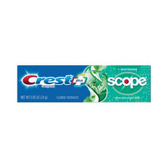 Procter & Gamble Toothpaste Crest® Complete Whitening Plus Scope Minty Fresh Flavor 0.85 oz. Tube