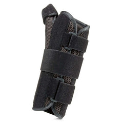 BSN Medical Wrist Brace with Abducted Thumb ProLite® Airflow Mesh / Metal / Plastic Left Hand Black Small / Medium