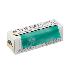 Fabrication Enterprises Exercise Resistance Band Thera-Band® Green 5 Inch X 6 Yard Medium Resistance