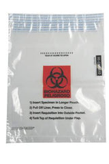 Minigrip Specimen Transport Bag with Document Pouch Speci-Gard® 8 X 10 Inch Polyethylene Adhesive Closure Biohazard Symbol / Instructions for Use NonSterile