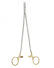 V. Mueller Needle Holder Vital™ 7-1/8 Inch Length 3,600 Teeth Per Square Inch Straight Tips Indented Finger Ring Handle - M-824986-4548 - Each