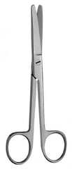 V. Mueller Operating Scissors V. Mueller® 5-3/4 Inch Length Surgical Grade Stainless Steel NonSterile Finger Ring Handle Straight Blunt Tip / Blunt Tip - M-825535-3812 - Each