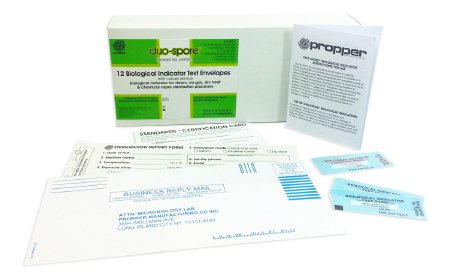 Propper Manufacturing duo-spore® Sterilization Biological Test Mail-In Culture Service