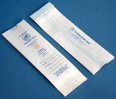 Propper Manufacturing Sterilization Pouch OK® Steam 1-1/2 X 2-1/2 X 8 Inch White Tape Seal Paper