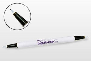 Viscot Industries Skin Marker Blephmarker™ 1424 Gentian Violet Twin Ultra Fine Tip NonSterile - M-826116-2576 - Case of 100