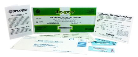 Propper Manufacturing duo-spore® Sterilization Biological Test Mail-In Culture Service Steam / EO Gas / Dry Heat / Chemical Vapor