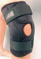 Bird & Cronin Hinged Knee Brace H.K.O. 11 - Anterior Closure Medium D-Ring / Hook and Loop Strap Closure 14 to 15 Inch Knee Circumference 11 Inch Length Left or Right Knee