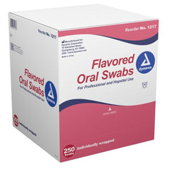 Dynarex Oral Swabstick Dynarex® Foam Tip Dentifrice