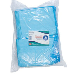 Dynarex Underpad Dynarex® 23 X 24 Inch Disposable Fluff Light Absorbency - M-826638-4513 - Case of 200