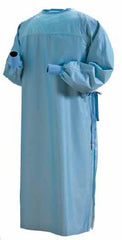 Standard Textile Surgical Gown ProMax Large Aqua NonSterile AAMI Level 4 Reusable