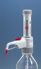 PANTek Technologies LLC Dispensette® S Bottletop Dispenser Pivoted Screw Cap Red For Dispensing Aggressive Reagents NonSterile
