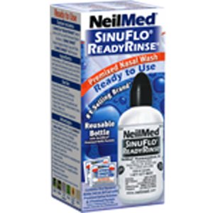 Neilmed Products Saline Nasal Rinse Kit Neilmed® SinuFlo® ReadyRinse® 0.65% Strength 8 oz.