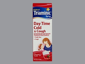 Novartis Children's Cold and Cough Relief Children's Triaminic® Daytime Cold & Cough 5 mg - 2.5 mg / 5 mL Strength Liquid 4 oz.