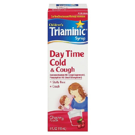 Novartis Children's Cold and Cough Relief Children's Triaminic® Nighttime Cold & Cough 6.25 mg - 2.5 mg / 5 mL Strength Liquid 4 oz.