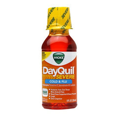 Procter & Gamble Cold and Cough Relief DayQuil® Cold & Flu 325 mg - 10 mg - 5 mg / 15 mL Strength Liquid 8 oz.