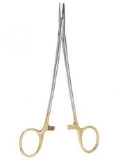 V. Mueller Needle Holder Vital™ 9 Inch Length 3,600 Teeth Per Square Inch Straight Tips Finger Ring Handle - M-830107-2285 - Each