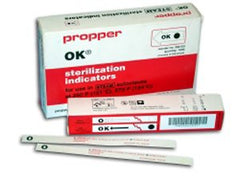 Propper Manufacturing OK® Sterilization Chemical Indicator Strip Steam 4 Inch