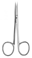 V. Mueller Dissecting Scissors V. Mueller® 4-1/2 Inch Length Surgical Grade Stainless Steel NonSterile Finger Ring Handle Straight Sharp Tip / Sharp Tip - M-830350-4225 - Each