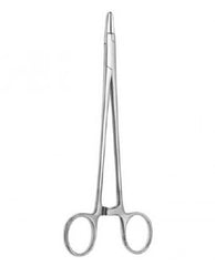 V. Mueller Needle Holder Snowden-Pencer™ Diamond-Jaw 6 Inch Length 2,500 Teeth Per Square Inch, Straight, French Eye Jaw Finger Ring Handle - M-830357-2728 - Each