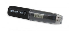 PANTek Technologies LLC Temperature Data Logger with Alarm EasyLog® Fahrenheit / Celsius -31° to +176°F (-35° to +80°C) Internal Sensor Wall Mount Battery Operated