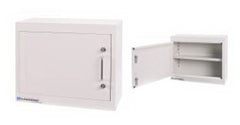 Lakeside Manufacturing Narcotic Cabinet Metal 1 Shelf With Double Lock