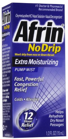 MSD Consumer Care Sinus Relief Afrin® No Drip Extra Moisturizing 0.05% Strength Nasal Spray 15 mL