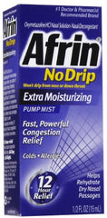 MSD Consumer Care Sinus Relief Afrin® No Drip Extra Moisturizing 0.05% Strength Nasal Spray 15 mL