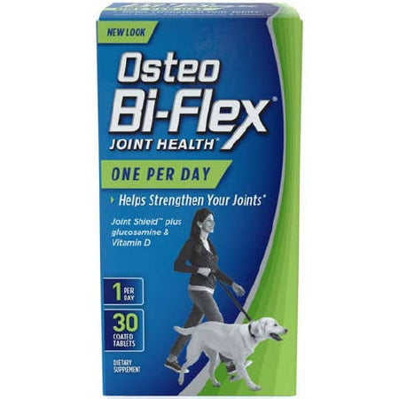 US Nutrition Joint Health Supplement Osteo-Bi-Flex® Vitamin D / Glucosamine 400 IU - 1500 mg Strength Caplet 30 per Bottle