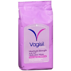 Combe Inc Itch Relief Vagisil® 1% Strength Towelette 12 per Box Individual Packet