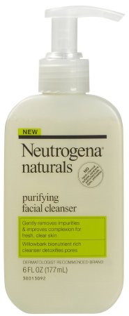 J & J Sales Facial Cleanser Neutrogena® Naturals Liquid 6 oz. Pump Bottle Scented