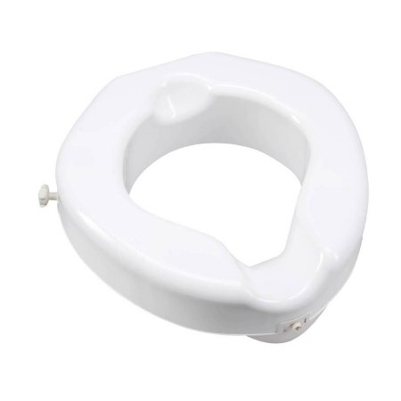 Apex-Carex Healthcare Raised Toilet Seat Carex® 4-1/4 Inch Height White 500 lbs. Weight Capacity