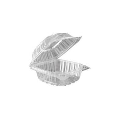 RJ Schinner Co Carryout Container ClearSeal Clear Single Use Plastic 2-1/6 X 5-1/3 X 5-1/4 Inch