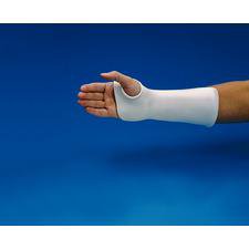Patterson Medical Supply Cock-UP Wrist Splint Rolyan® Pre-Cut / Solid Thermoplastic Left or Right Hand Beige Medium