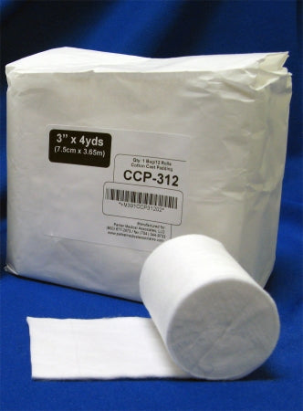 Carolina Narrow Fabric Cast Padding Undercast Parker Pad™ 3 Inch X 12 Foot Cotton Nonsterile