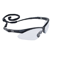 Kimberly Clark Safety Glasses Jackson Safety® Nemesis Antifog Coating Clear Tint Polycarbonate Lens Black Frame Over Ear One Size Fits Most