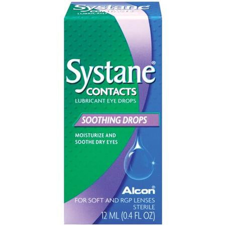 Alcon Eye Lubricant Systane® Contacts 0.4 oz. Eye Drops