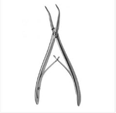 V. Mueller Synovectomy Rongeur V. Mueller® Friedman Curved Tips Spring Handle 2 X 5 mm Bite - M-831979-1590 - Each