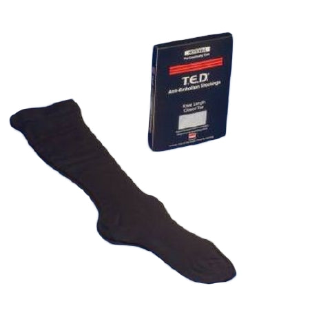 Cardinal Anti-embolism Stocking T.E.D.™ Knee High Small Black Closed Toe