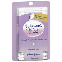 J & J Sales Swabstick Johnsons® Cotton Tip Cotton Shaft 3 Inch NonSterile 55 per Pack