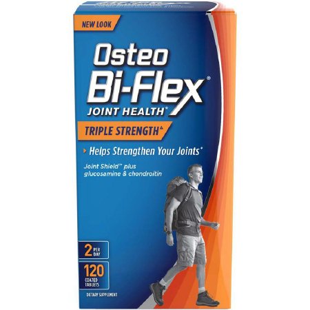 US Nutrition Joint Health Supplement Osteo-Bi-Flex® Triple Strength Glucosamine 1500 mg Strength Tablet 120 per Bottle