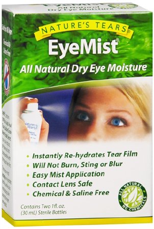 Health Enterprises Inc Eye Lubricant Nature's Tears® EyeMist® 1 oz. Ophthalmic Spray