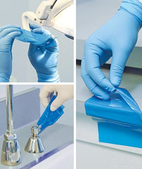 SPS Medical Supply Instrument Surface Barrier Film 4 X 6 Inch, Clear, With Finger, Lift Edge - M-832465-3963 - Case of 9600