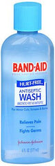 J & J Sales Pain Relieving Antiseptic Band-Aid® Hurt-Free® Topical Liquid 6 oz. Bottle