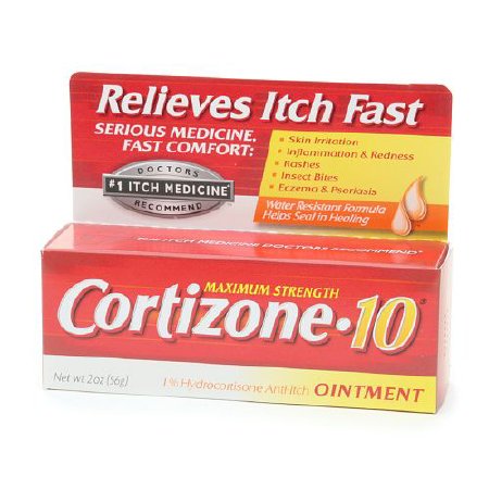 Chattem Itch Relief Cortisone 10® 1% Strength Ointment 2 oz. Tube