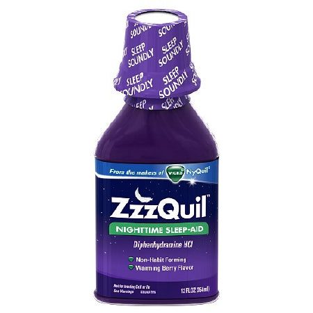 Procter & Gamble Sleep Aid ZzzQuil™ 6 oz. Liquid 50 mg / 30 mL Strength