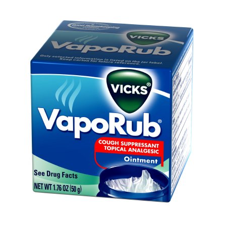 Procter & Gamble Chest Rub Vicks® VapoRub® 4.8% - 1.2% - 2.6% Strength Ointment 1.76 oz.