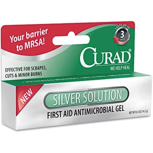 Medline First Aid Antibiotic Curad® Germ Shield™ Topical Gel 0.5 oz. Tube